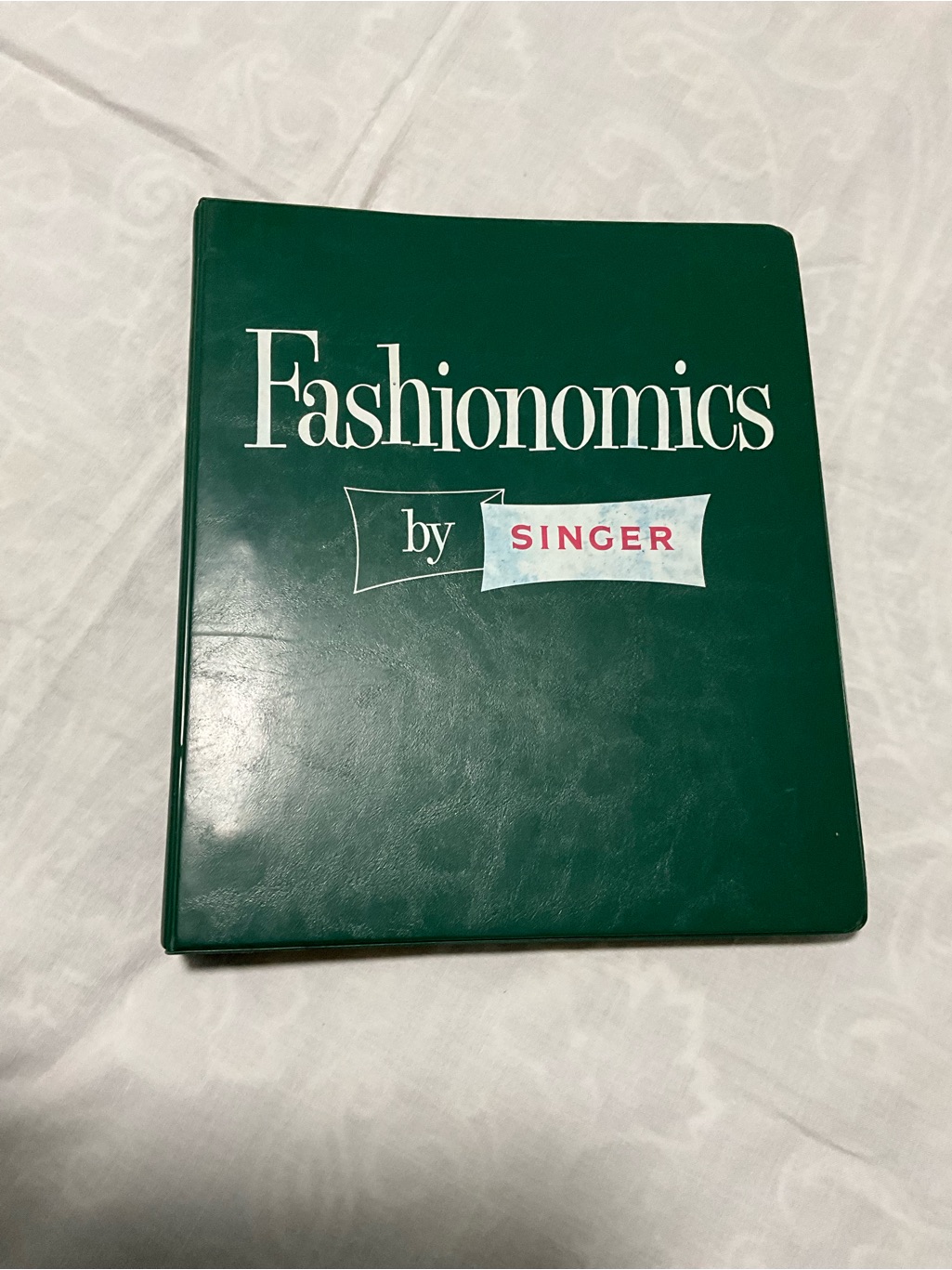 Fashiononomics By Singer Green Binder